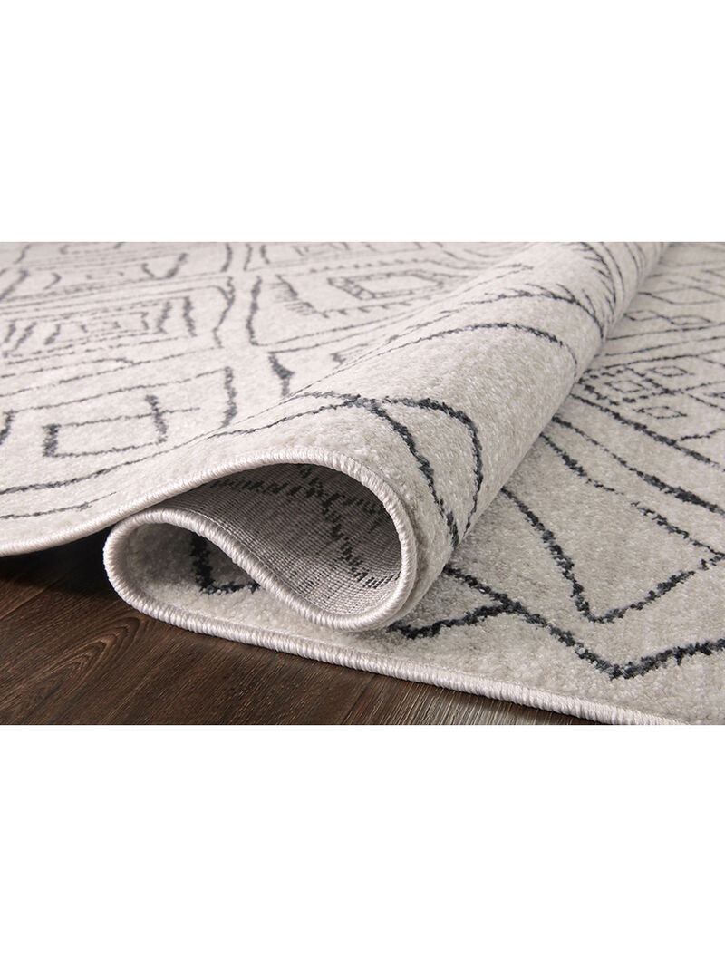 Vance VAN06 Dove/Charcoal 5'3" x 7'9" Rug