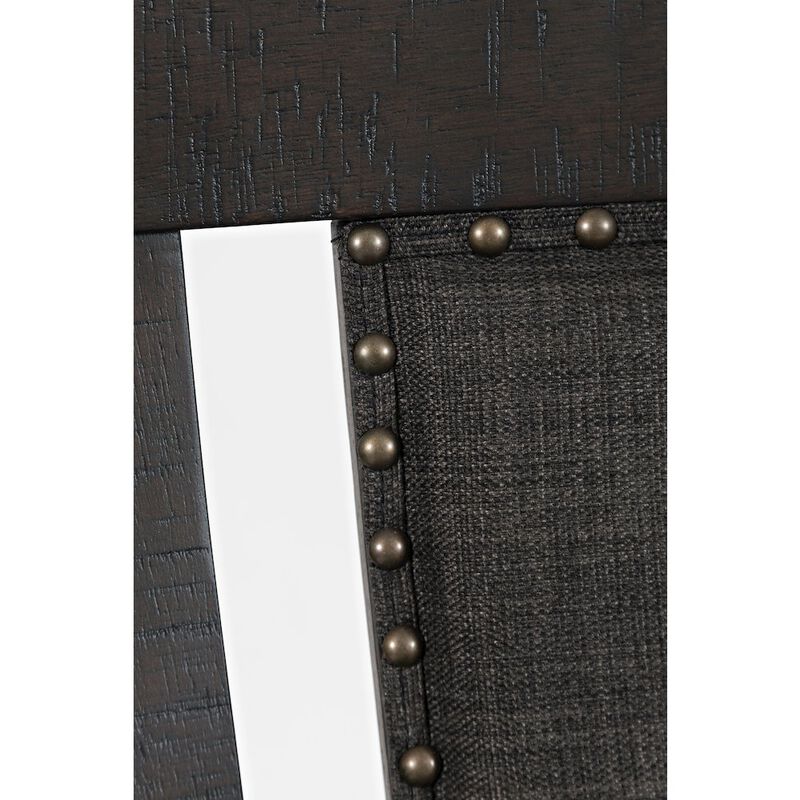 Jofran American Rustics Upholstered Slatback Stool (Set of 2)