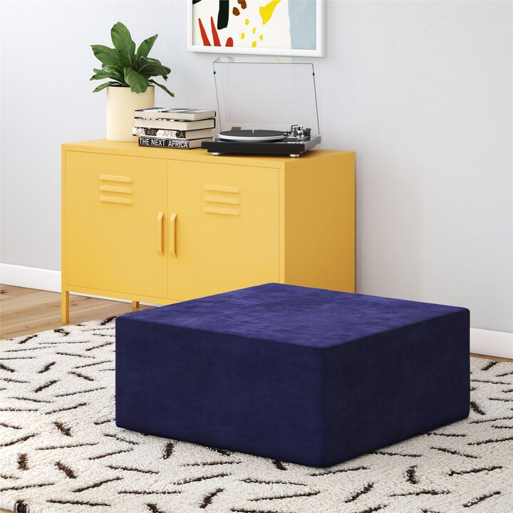 The Flower Pouf Ottoman Microfiber