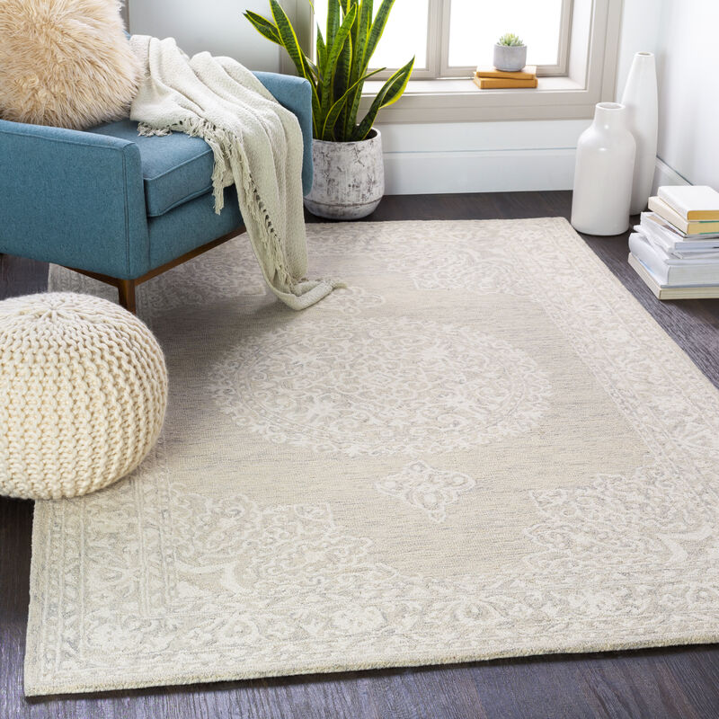 Kayseri KSR-2313 6' x 9' Beige Rug