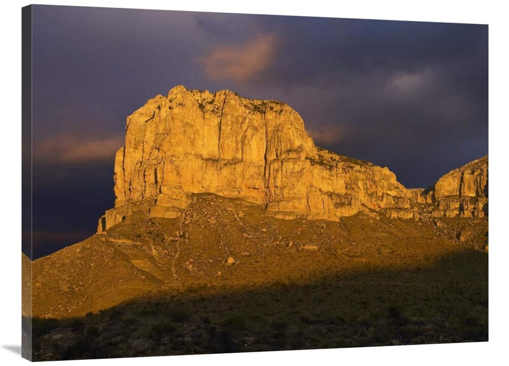 El Capitan, Guadalupe Mountains National Park, Texas-Canvas Art-40x30