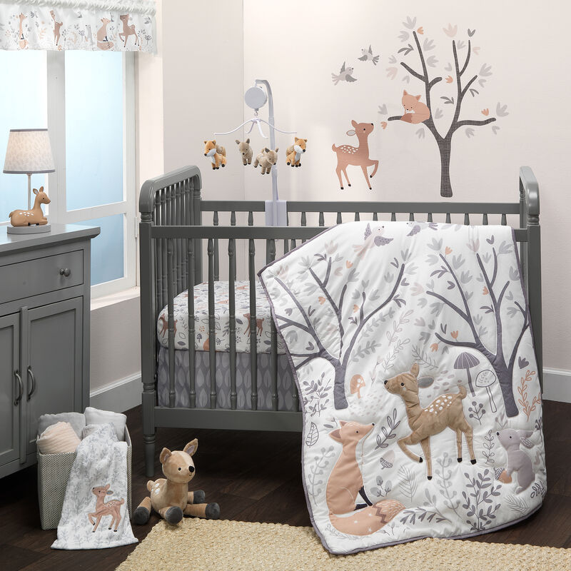 Bedtime Originals Deer Park Plush Stuffed Animal Toy - Willow