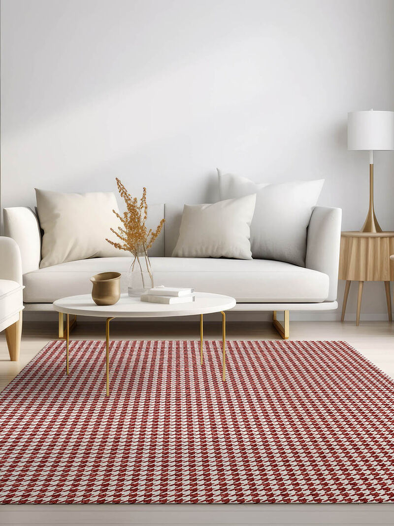 Hinton HN1 Red 8' x 10' Rug