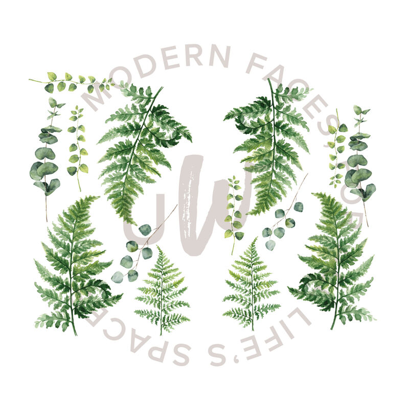 Ferns and Eucalyptus