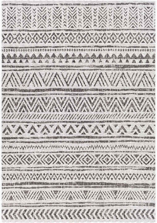 Eagean EAG-2347 8'10' x 12' Black Rug