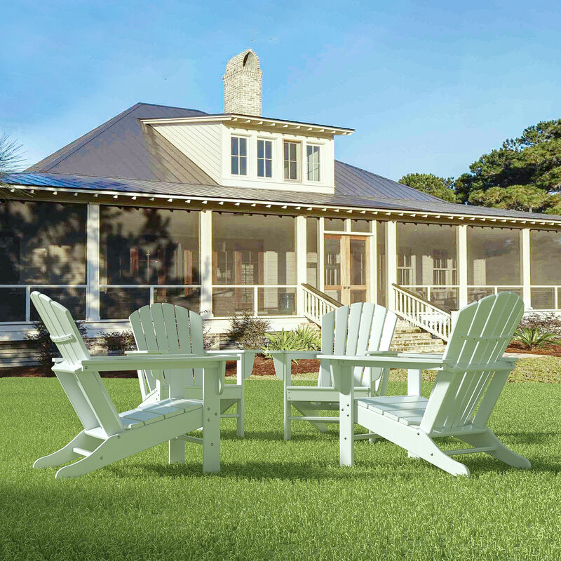 WestinTrends Outdoor Patio Adirondack Chair (Set of 4)