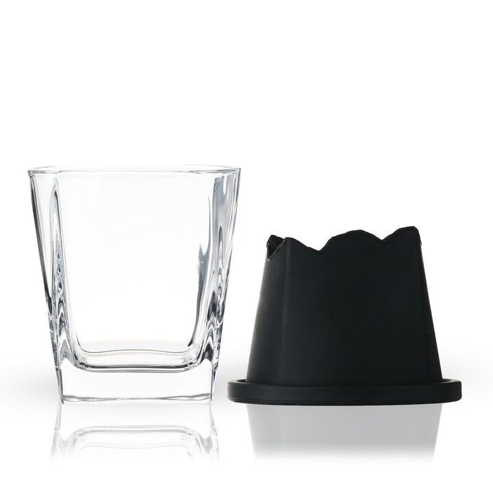 Mountain Ice Mold with Glass Set Mountain Ice Mold with Glass Set