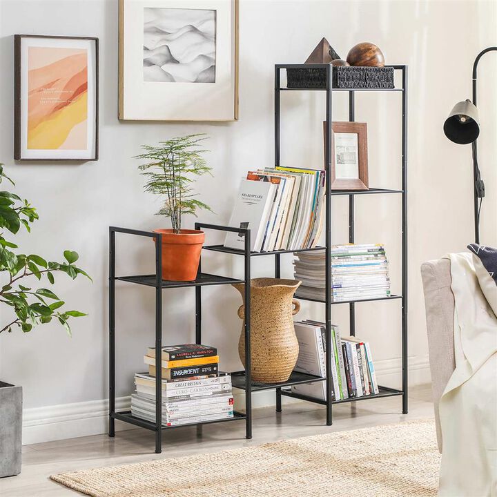 5-Tier Bathroom Shelf – Extendable Plant Stand with Adjustable Shelves