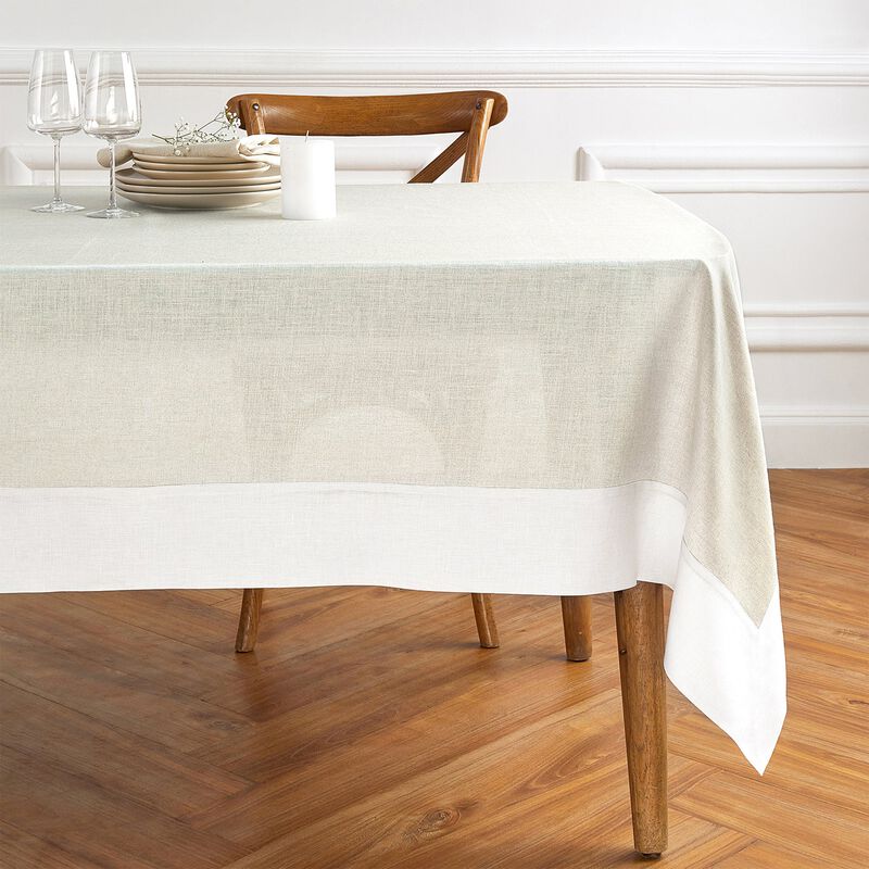 Solino Home 100% Pure Linen Tablecloth | Contempo
