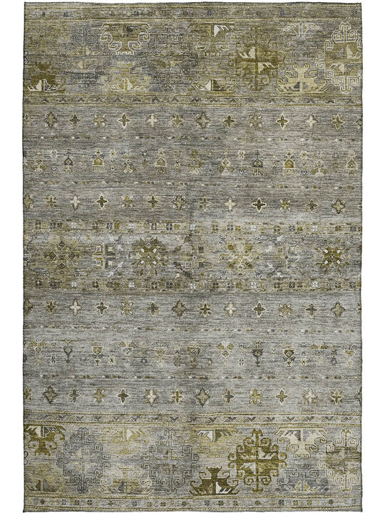 Karaj KJ5 Pewter 9' x 12' Rug