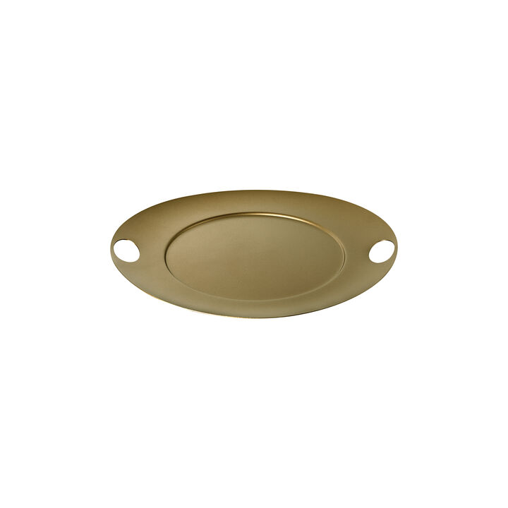 Atmosfera Saturno Small Tray in Materic Gold Atmosfera Saturno Small Tray in Materic Gold