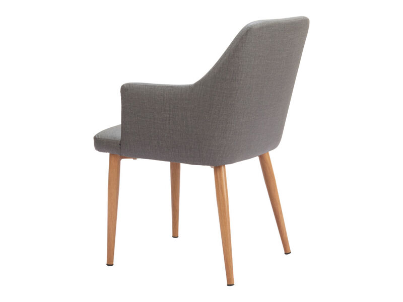 Wisom Dining Chair (Set of 2) Gray