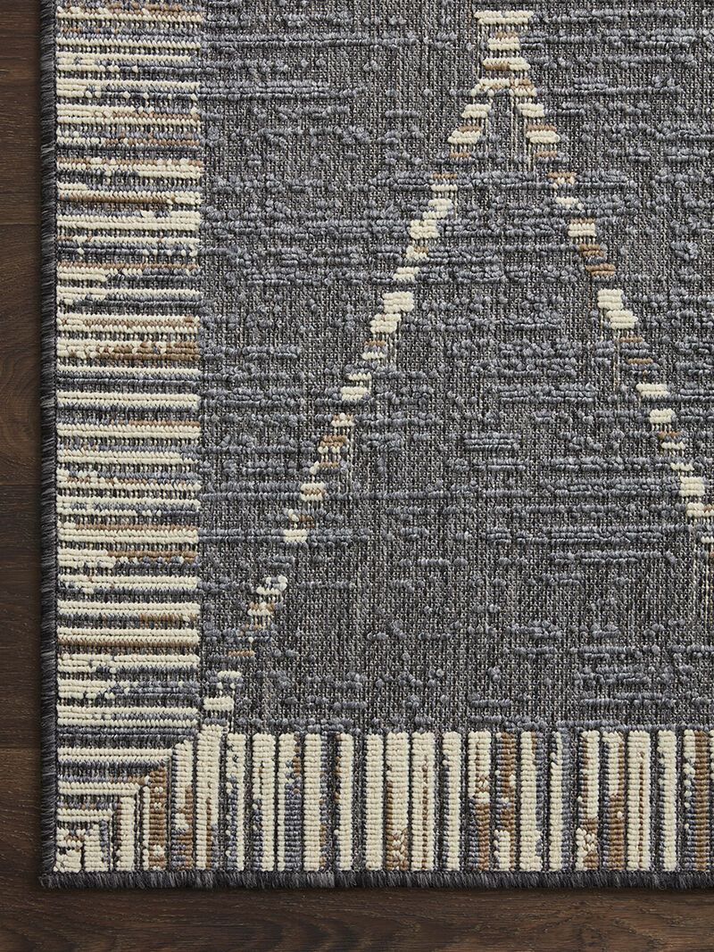 Rainier RAI09 Slate/Multi 3'11" x 5'11" Rug