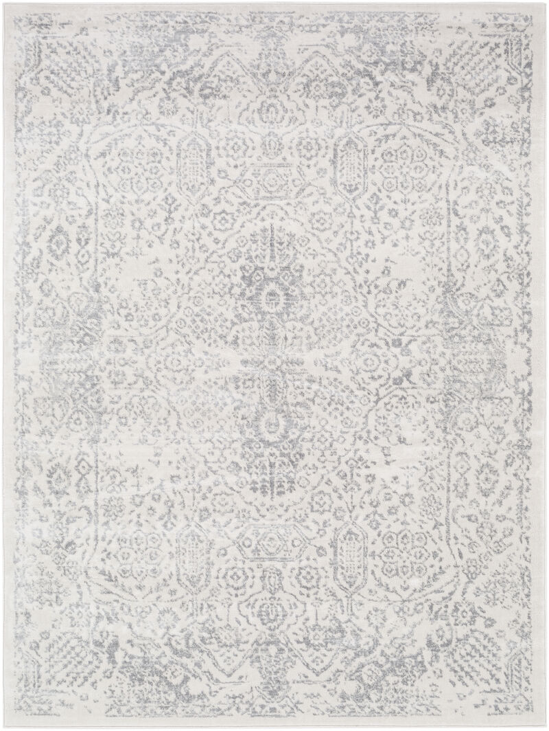 Roma ROM-2314 9' x 12'3' Gray Rug
