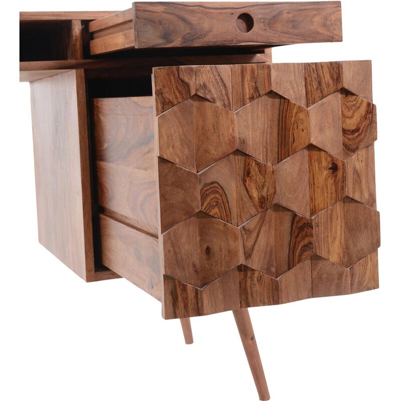Moe's Home Collection O2 Desk, Natural