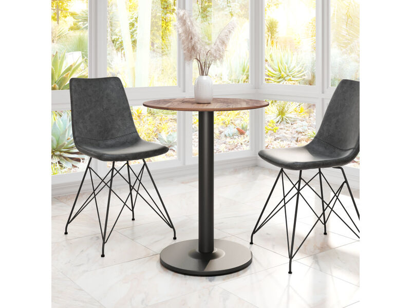 Alto Bistro Table Brown & Black