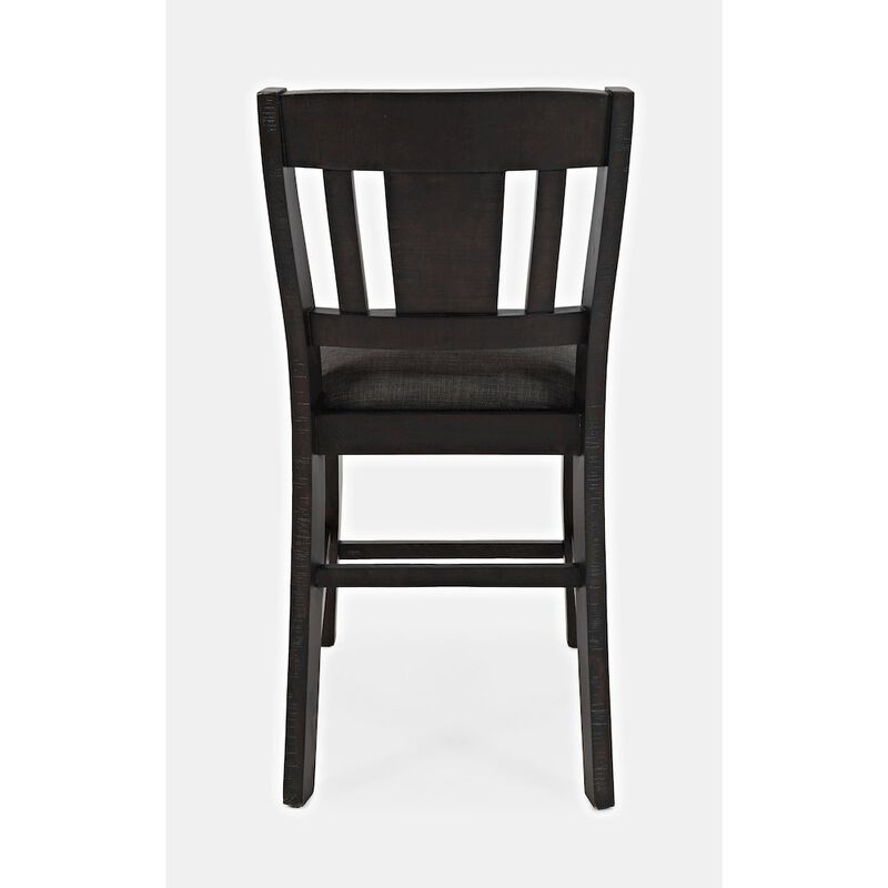 Jofran American Rustics Upholstered Slatback Stool (Set of 2)