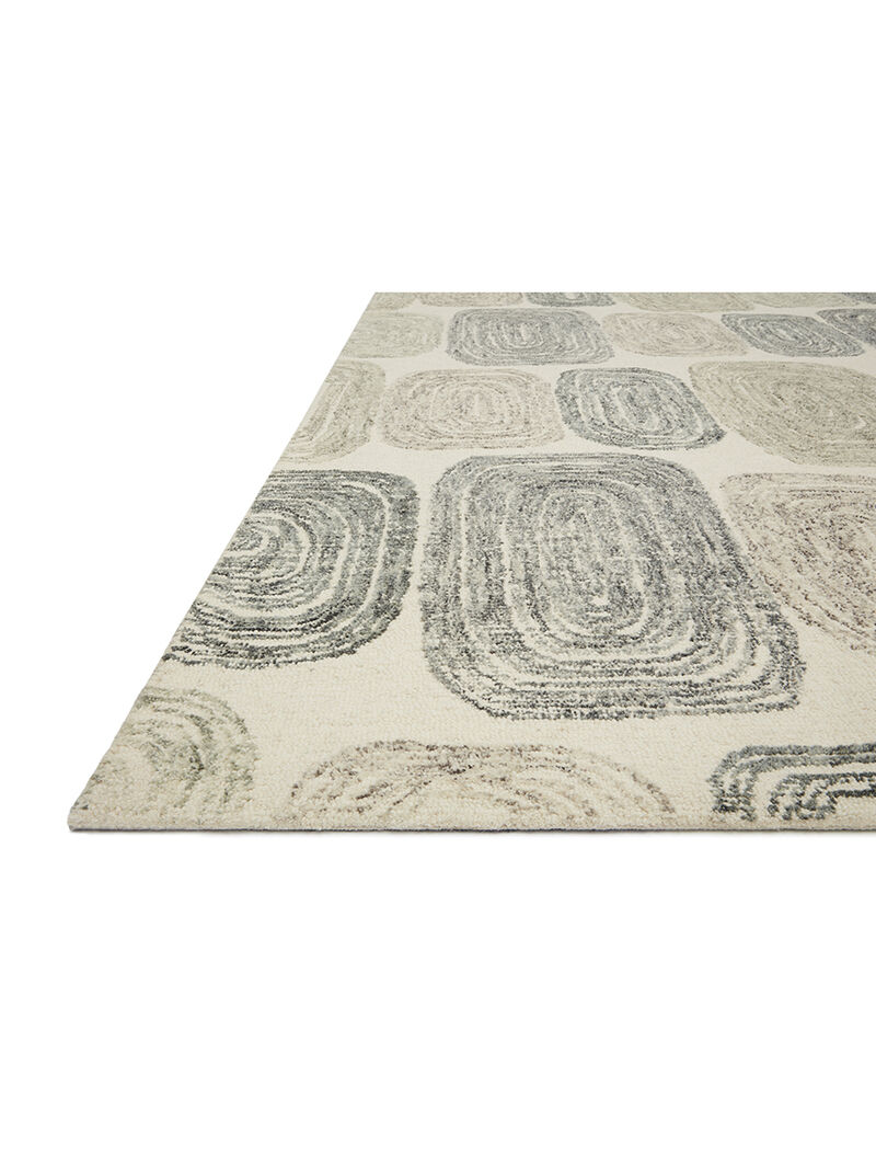 Milo MLO01 Dk. Grey/Neutral 3'6" x 5'6" Rug