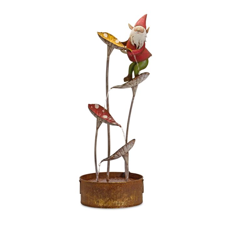 Iron Garden Fountain – Decorative Outdoor Water Feature for Home, Yard, and Patio Decor