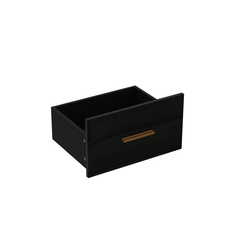 FUFU&GAGA Modern/Contemporary Black Tv Cabinet Integrated Tv Mount (Accommodates TVs up to 70-in),Black