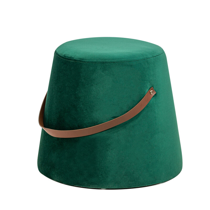 Living Room Pouf with Handle