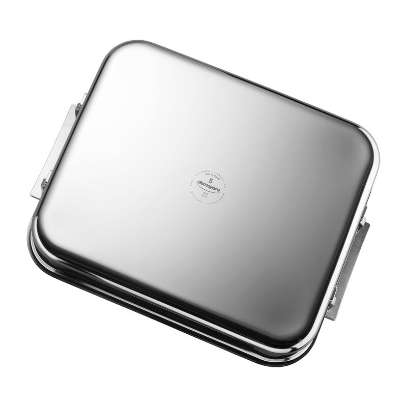 Demeyere Industry 5-Ply Stainless Steel 15.7 X 13.3-inch Roasting Pan