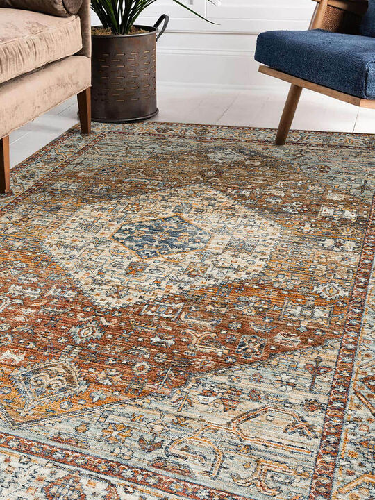 Bergama BE1 Paprika 20" x 30" Rug