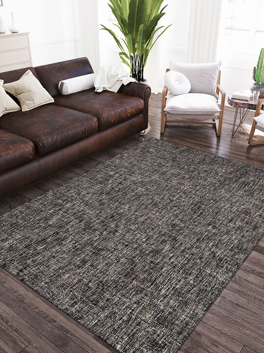 Mateo ME1 Ebony 5' x 7'6" Rug