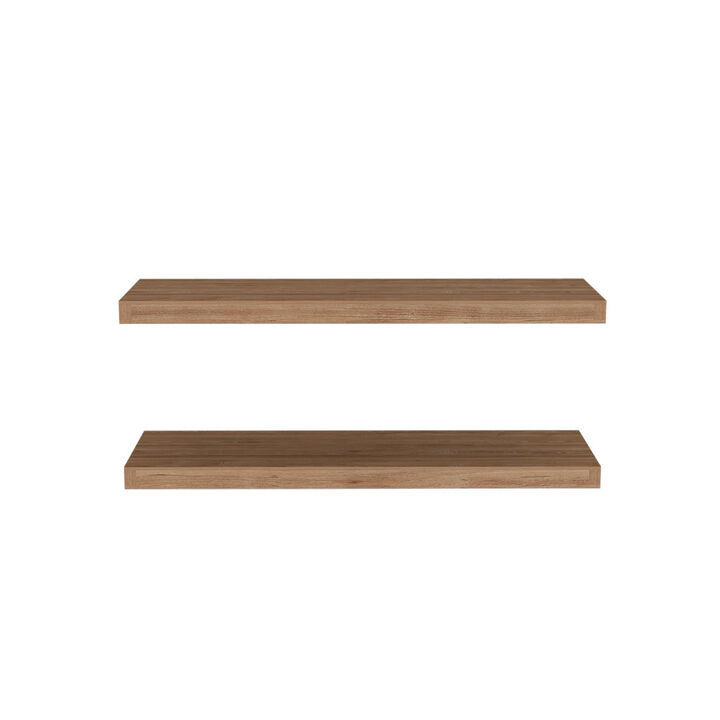 Floating Shelf Dallas, Living Room, Pine