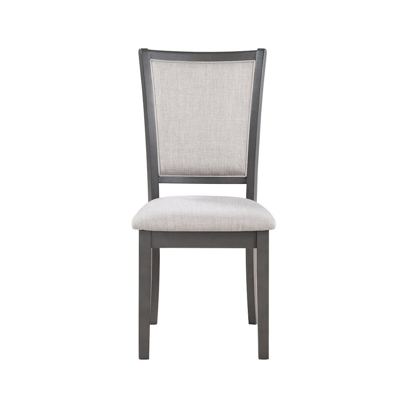 New Classic Furniture Amy Dining Chair (2/Ctn)-Gray