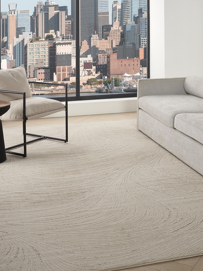 Central Park West CEP02 Beige 7'10" x 9'10" Rug