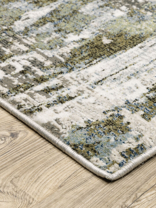 Caravan 5'3" x 7'6" Green Rug