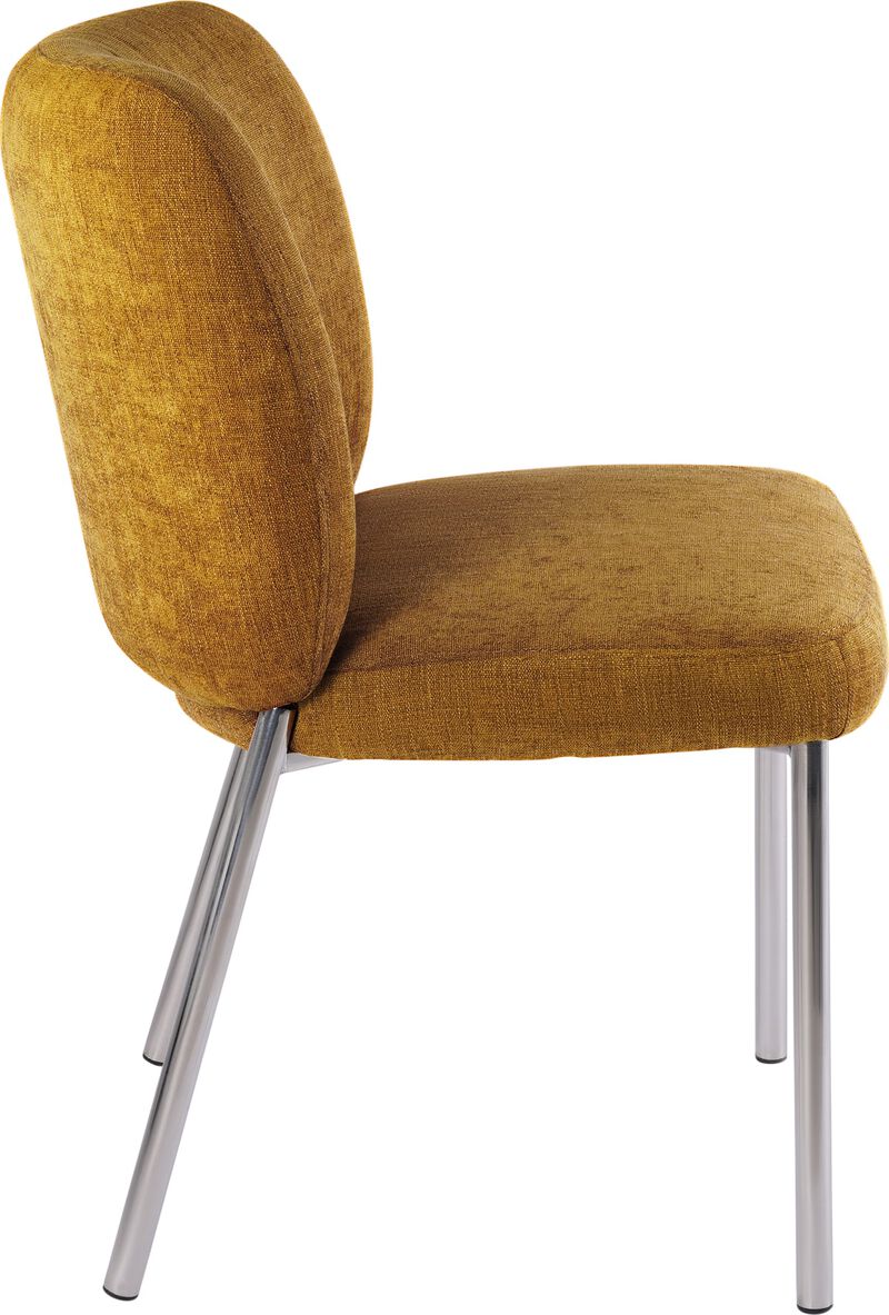 Fomo Chenille-upholstered Dining Chair