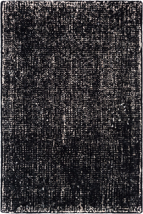 Messina MSN-2302 9' x 12' Black Rug