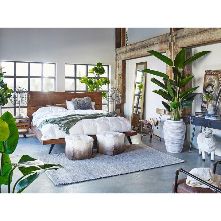 Moe's Home Collection Madagascar Platform Bed King