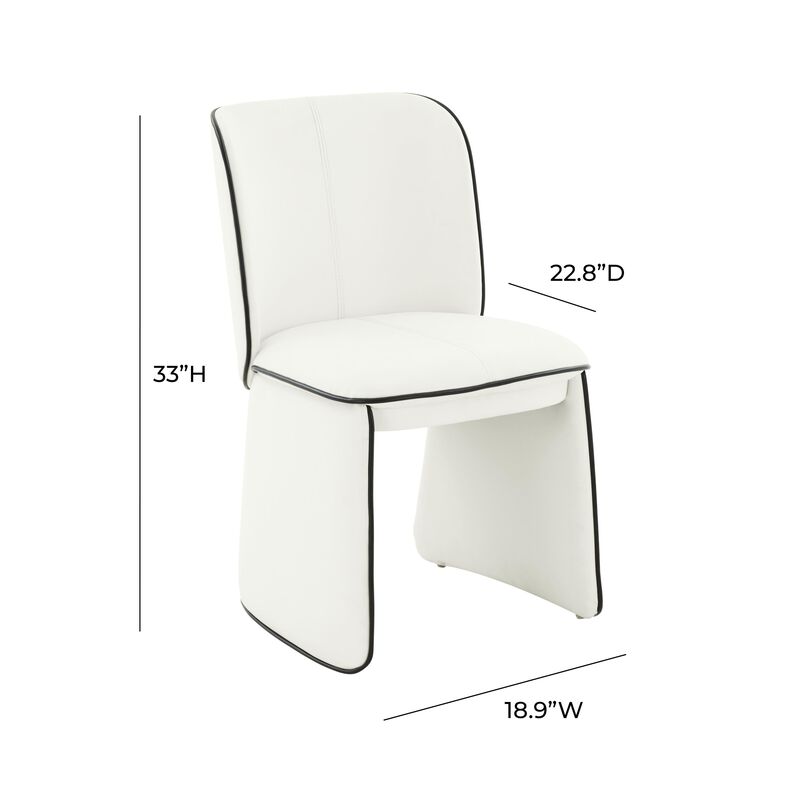 Kinsley Vegan Leather Dining Chair