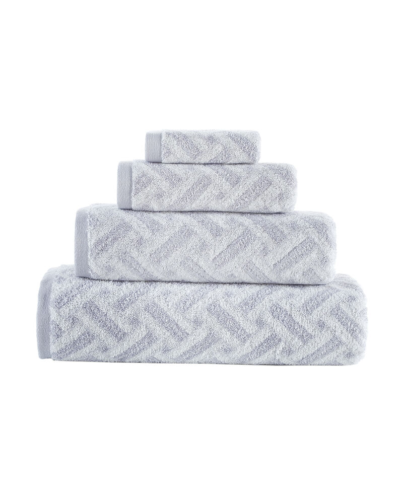 Brooks Brothers Criss Cross Stripe 2 pcs Bath Sheets