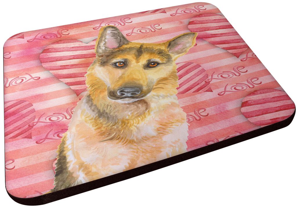 Caroline's Treasures German Shepherd #2 Love Decorative coasters, Multicolor