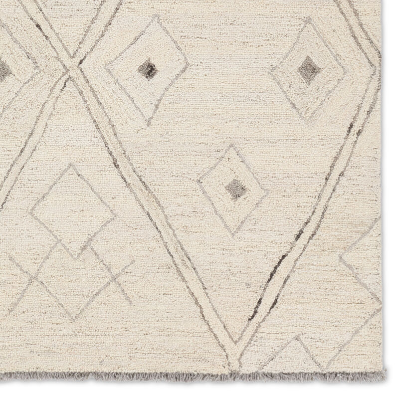 Hadi Ismael White 10' x 14' Rug