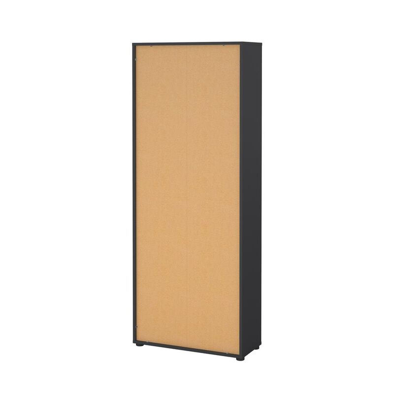 Tvilum Sign 6 Shelf Boockase, Home Office Storage, Matte Grey