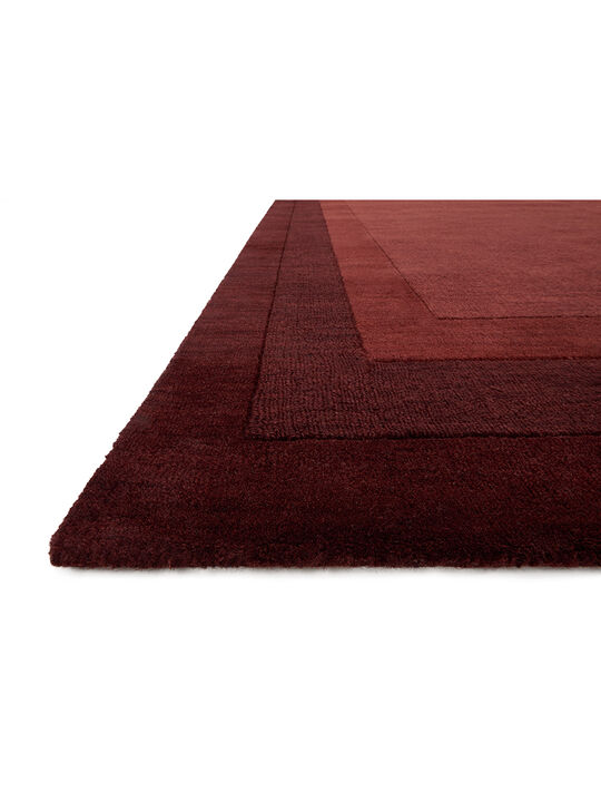 Hamilton HM01 Red 5' x 7'6" Rug