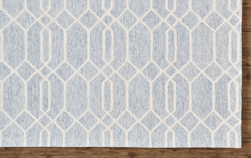 Belfort 8777F Blue/Ivory 5' x 8' Rug