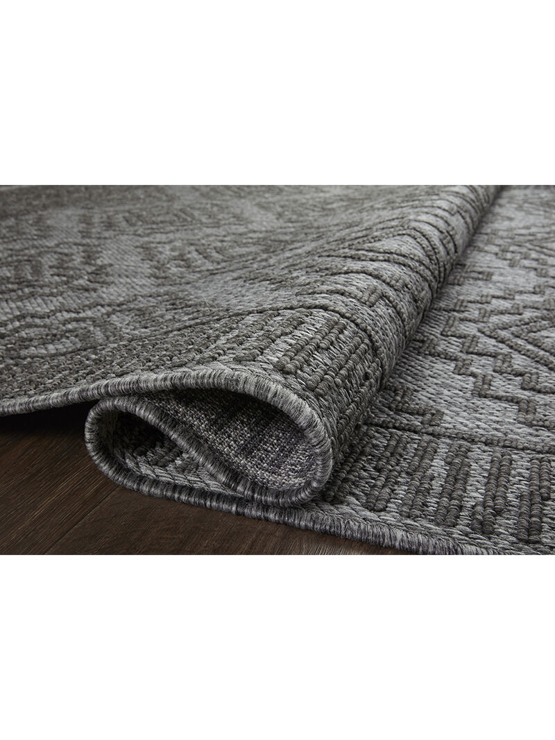 Rainier RAI06 Grey/Charcoal 3'11" x 5'11" Rug