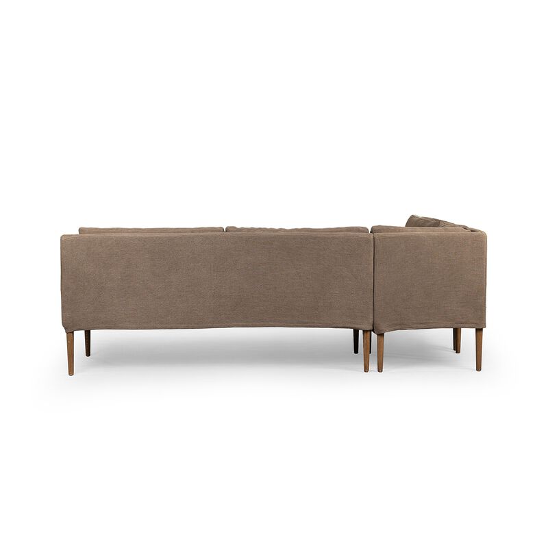 Aurelia 99" Left Arm Facing Dining Banquette