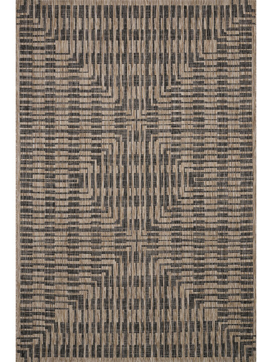 Isle IE09 Brown/Black 3'11" x 5'10" Rug