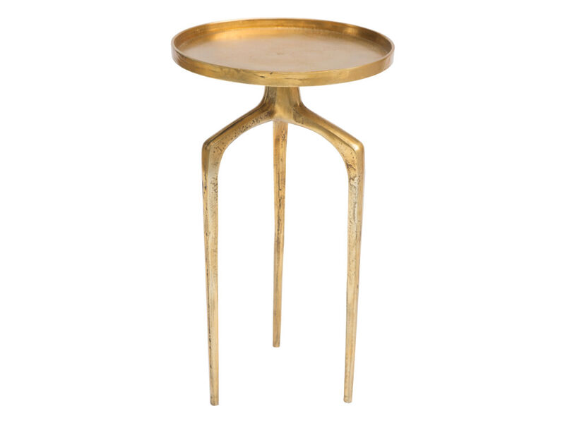 Como Accent Table Set (2-Piece) Antique Gold