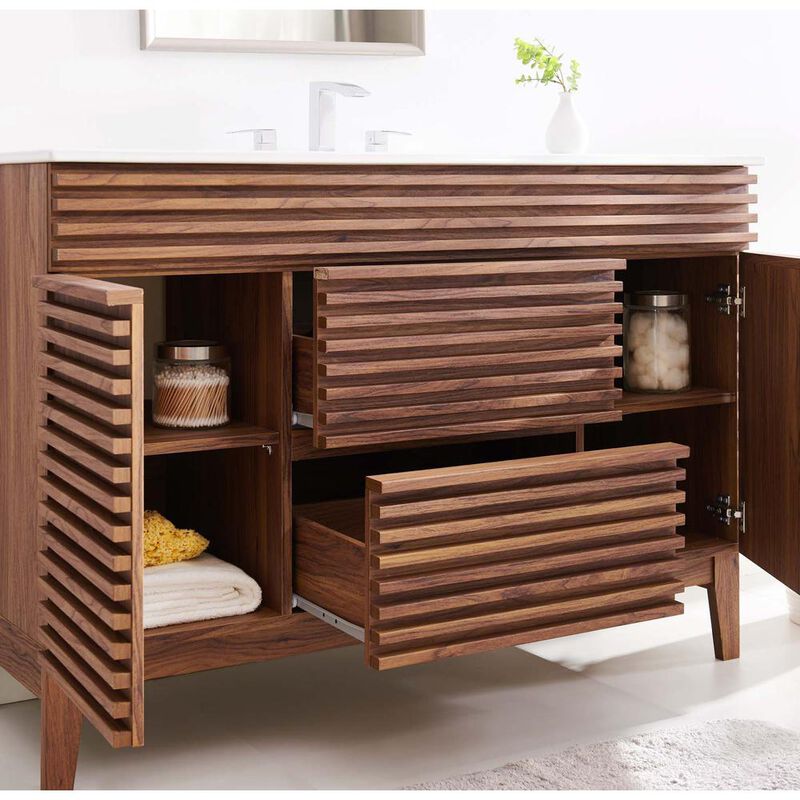 Modway Render 48 Single Sink Bathroom Vanity