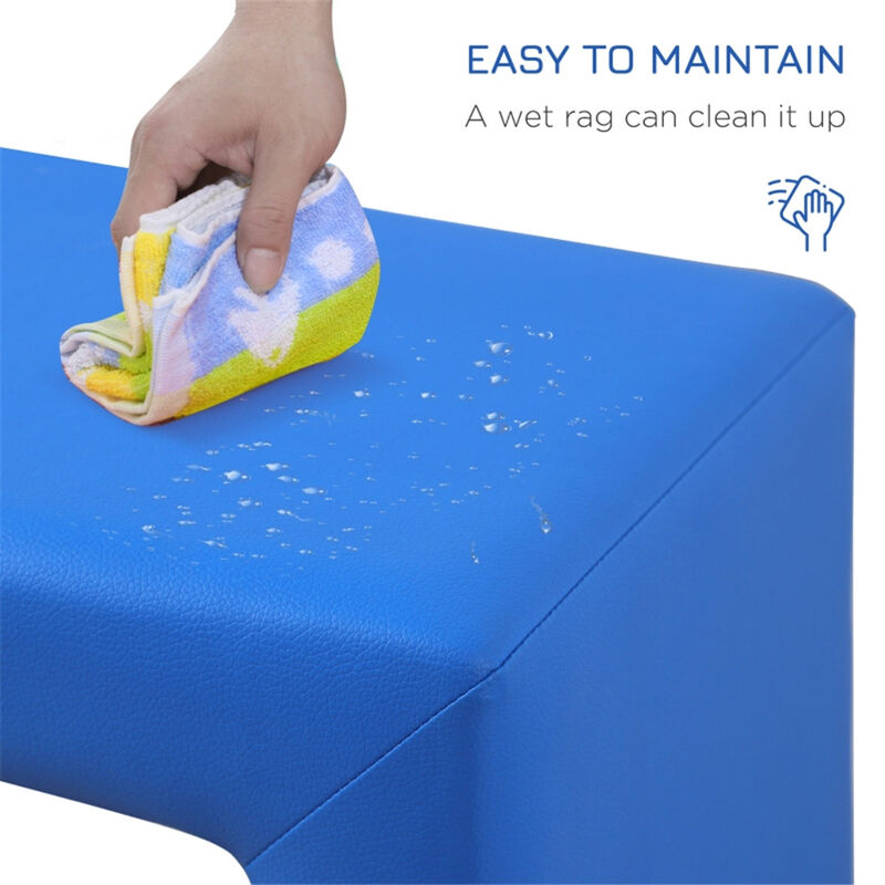 Multifunctional 2-in-1 Kids Sofa, Foldable Sofa Bed for Playroom & Bedroom