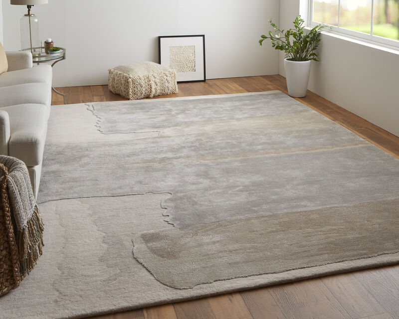 Anya 8921F Ivory/Gray 8' x 10' Rug