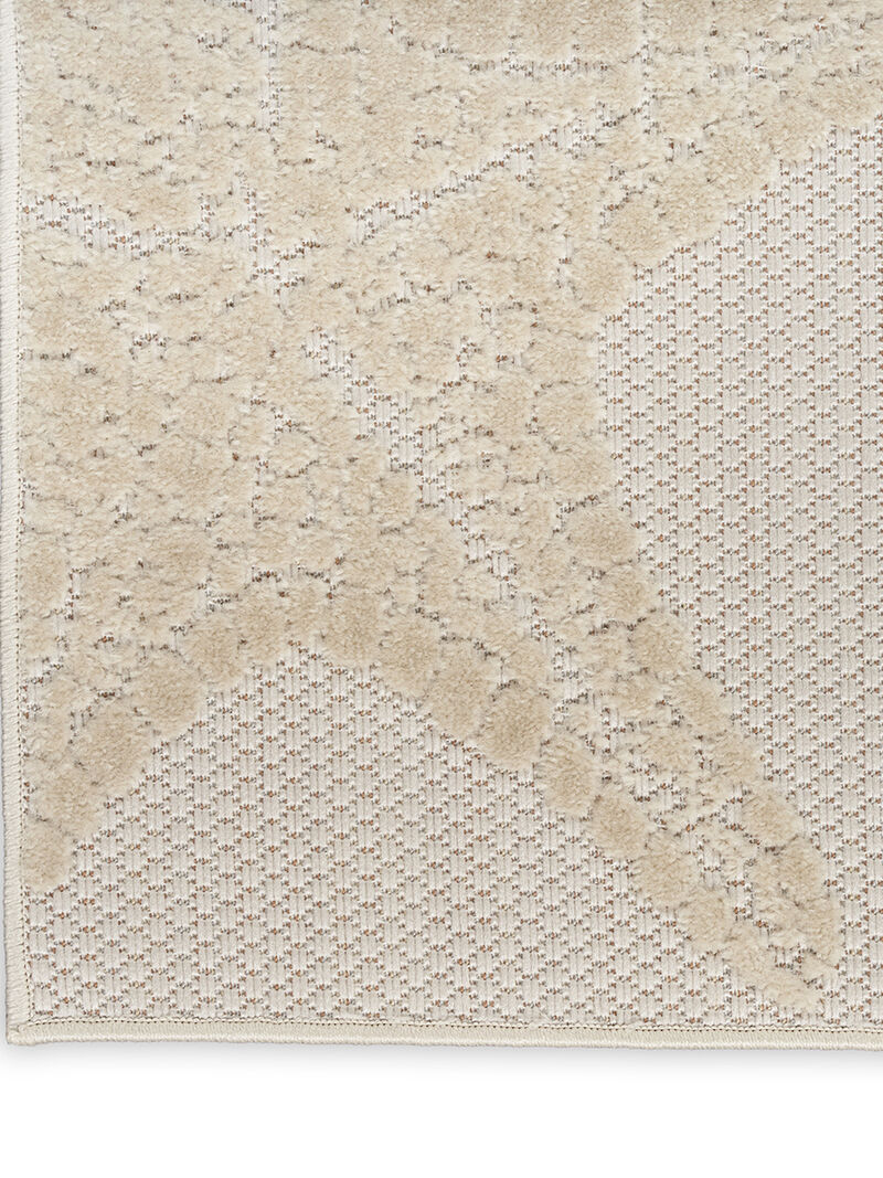 Aloha ALH28 Ivory/Multicolor 3'6" x 5'6" Rug